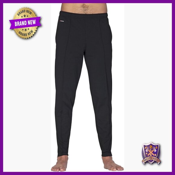 Men's Active Sweatpants Tapered Leg Windproof Polyester Blend Relaxed Fit